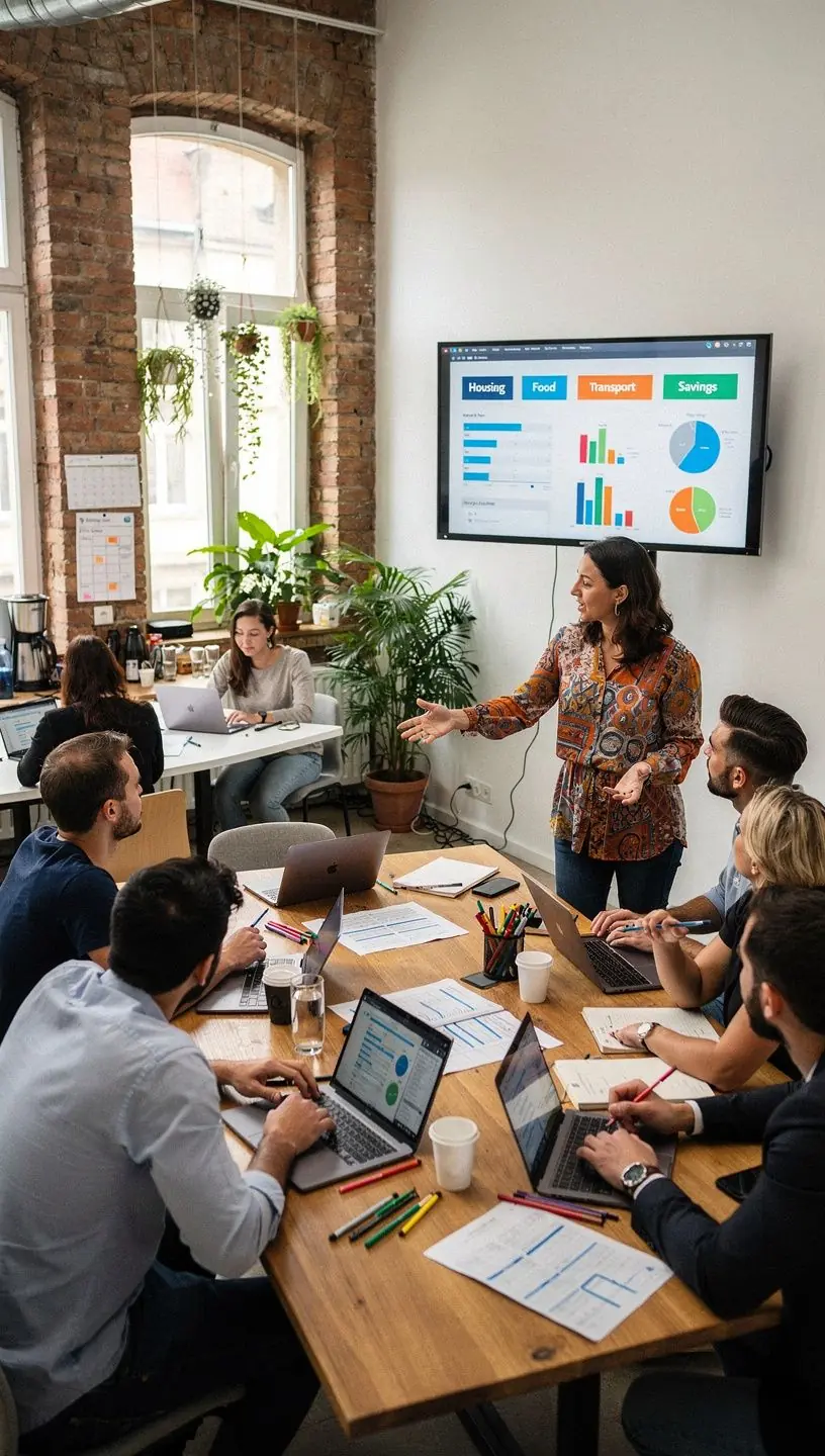 Kép egy pénzügyi könyvről, amely hasznos tippeket ad a költségek kezelésére.