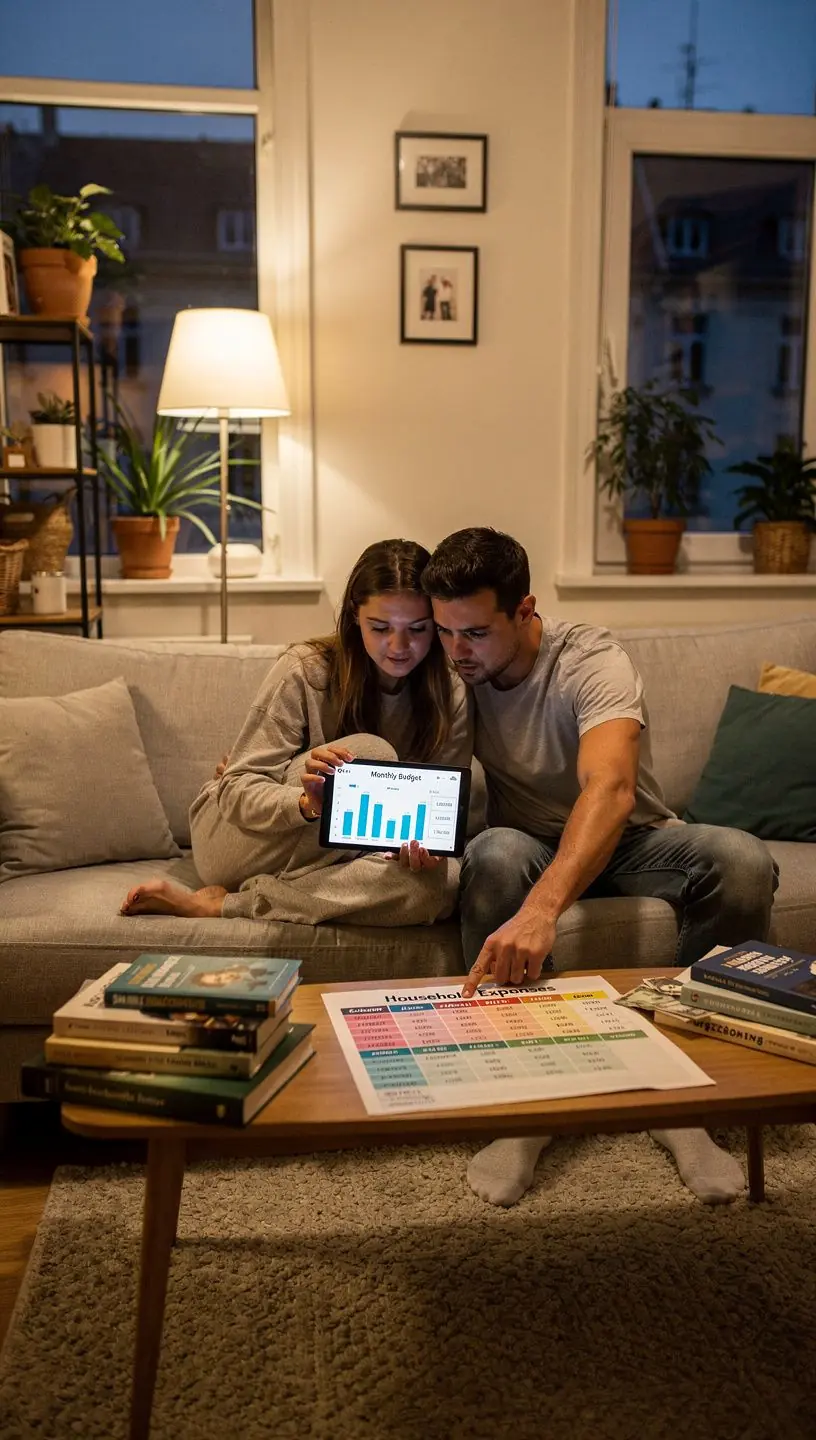 Kép egy pénzügyi tanácsadóról, aki útmutatást ad az ügyfeleinek.