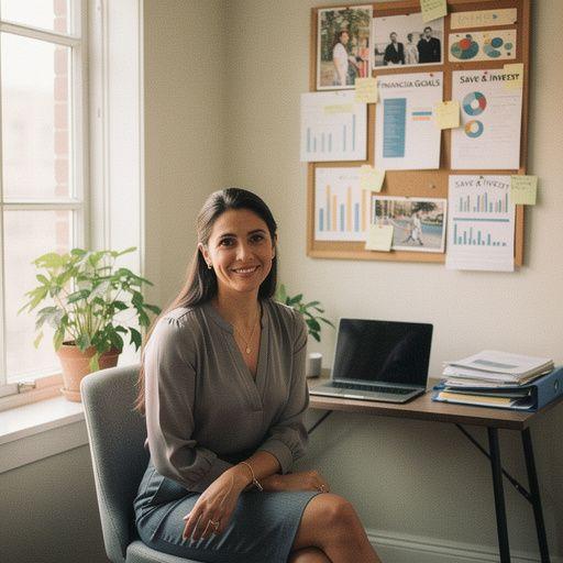 Illusztráció egy applikációról, amely segíti a felhasználókat a havi kiadásaik nyomon követésében.